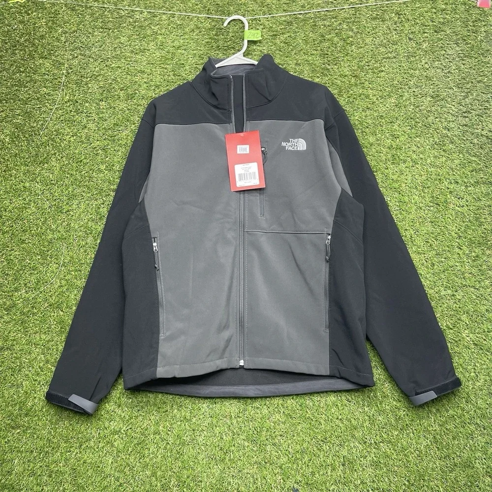 The North Face Apex Bionic Jacket Mens Medium Windwall Hooded Full Zip NWT